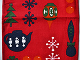 Jul Textil Handtryckt Lopare