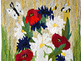 Flamskvavnad Flemish Weaving　フレミッシュ織　夏の野花