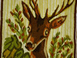 Flamskvavnad　Flemish Weaving フレミッシュ織　鹿